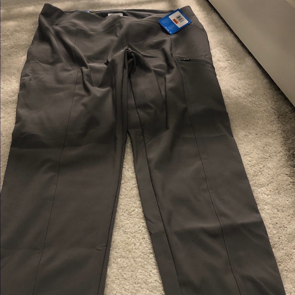 Columbia gray fleece lined  Pants size xxl nwt
